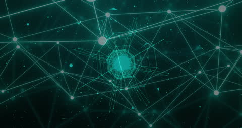 Holographic Network in Abstract Space with Rotating Globe