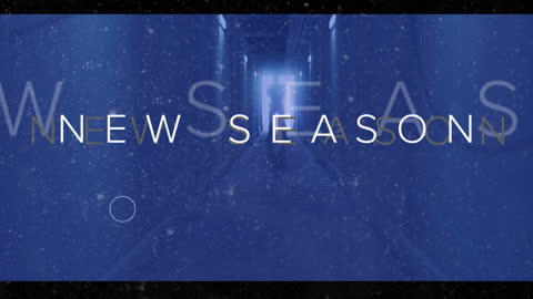 Animated New Season Concept with Circles and Abstract Elements