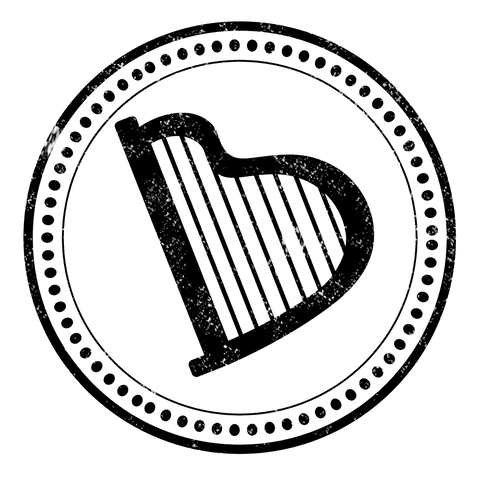 Transparent abstract symbol for modern graphics