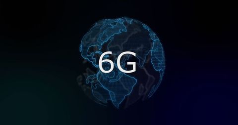 Digital Globe Highlighting 6G Network Technology Advancements - Download Free Stock Images Pikwizard.com