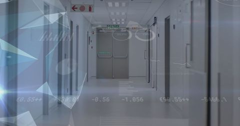 Medical Data Integration in Modern Hospital Corridor - Download Free Stock Images Pikwizard.com