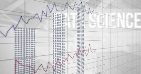Financial Data Analysis with Graphical Digital Interface - Download Free Stock Images Pikwizard.com