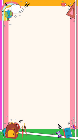 Transparent Colorful School Supplies Frame with Cream Center - Download Free Stock Videos Pikwizard.com
