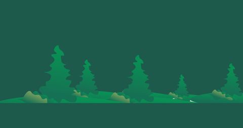 Retro Futuristic Superhero Icons Seamlessly Commingling with Greenery