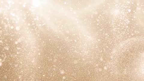 Shimmering Golden Bokeh Particles Drifting Video Loop for Sparkling Backgrounds