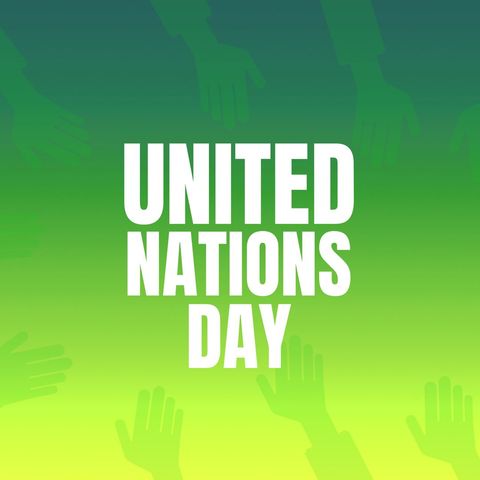 united nations day celebration banner design with hands - Download Free Stock Templates Pikwizard.com