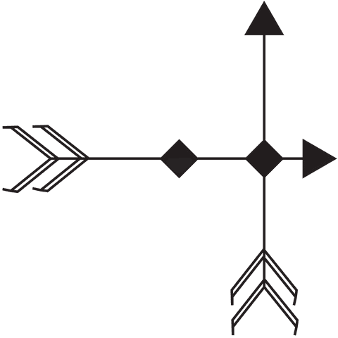 minimalistic black arrow pattern on transparent background - Download Free Stock Videos Pikwizard.com