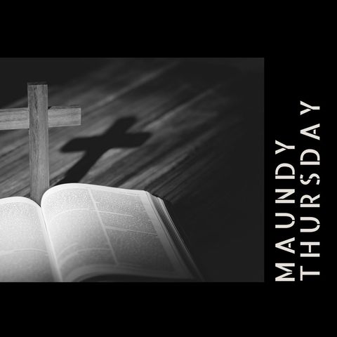 maundy thursday reflection with bible and cross - Download Free Stock Templates Pikwizard.com