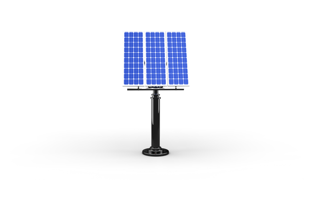 Transparent Solar Panel Vector Illustration for Ecology and Sustainability - Download Free Stock Videos Pikwizard.com