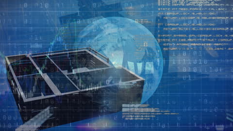 Digital Communication and Technology Network Concept