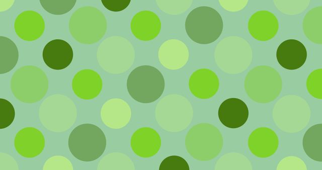Illustrative image of dots in different shades of green color, copy space. International dot day, vector, art, creativity, potential, self expression, courage and celebration concept.