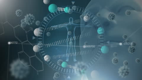 Futuristic Global Connectivity Animation with Clock Overlays