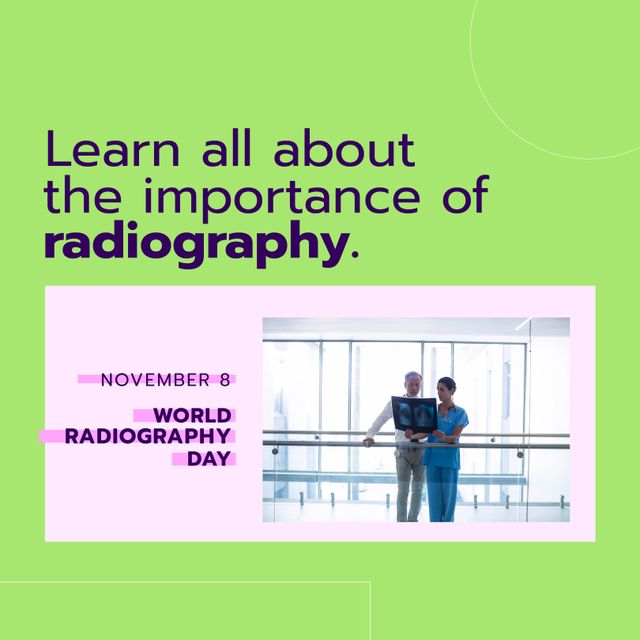 Celebrating World Radiography Day with Medical Professionals - Download Free Stock Templates Pikwizard.com