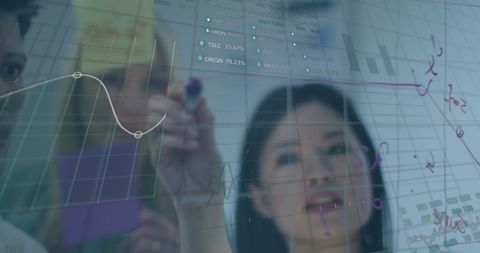 Financial Analysis Tracking Mixed Ethnicity Professionals - Download Free Stock Images Pikwizard.com