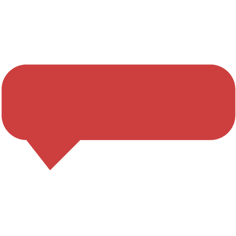 Red Speech Bubble on Transparent Background for Messaging - Download Free Stock Videos Pikwizard.com