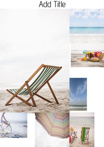 serenity on the sandy shore: a perfect relaxing escape - Download Free Stock Templates Pikwizard.com