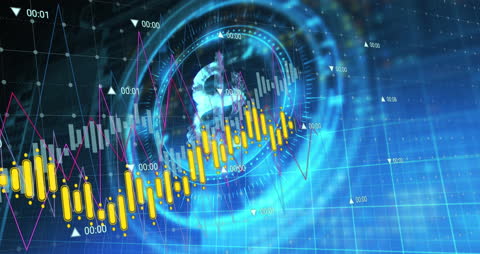 Rotating Bitcoin in Digital Space with Graphs and Data
