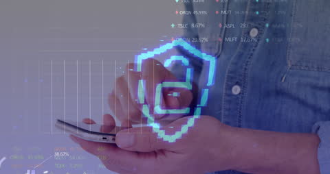 Digital Security Representation with Smartphone Using Holographic Elements