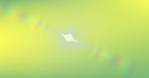 Abstract Light Trails on Vibrant Green Background