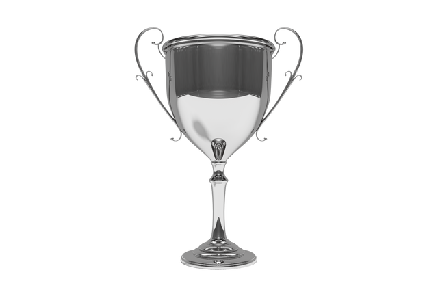 Silver Trophy Cup Isolated on Transparent Background for Awards and Achievement - Download Free Stock Videos Pikwizard.com