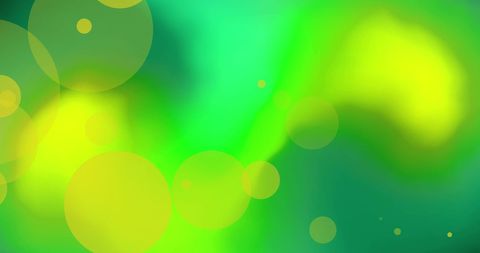 Vibrant Abstract Design with Orange Glowing Spots in Green and Yellow - Download Free Stock Images Pikwizard.com