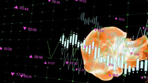 Dynamic Analysis of Financial Data Over Fiery Backdrop