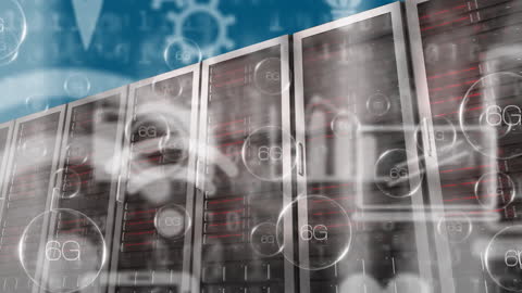 6G Network Servers with Digital Data Overlay