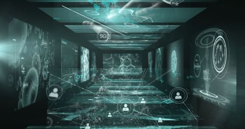 Futuristic Medical Technology and Data Processing Concept - Download Free Stock Images Pikwizard.com
