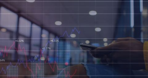 Healthcare Analytics Overlaid on Exercising Man Background - Download Free Stock Images Pikwizard.com