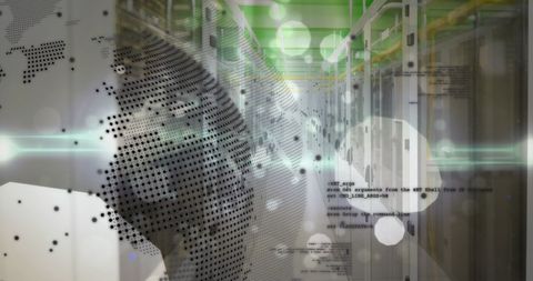 Global Data Processing and Server Technology - Download Free Stock Images Pikwizard.com