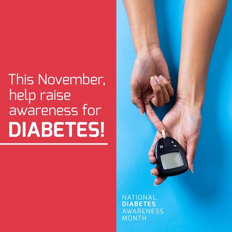 Raising Awareness for Diabetes with Blood Glucose Test - Download Free Stock Templates Pikwizard.com