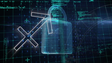 Secure Digital Lock with Data Interface Overlay