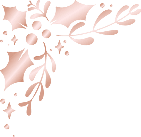 3d rose gold floral flourish on transparent background - Download Free Stock Videos Pikwizard.com
