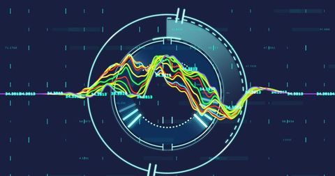 abstract business analytics with diverse data graphs and scanner interface - Download Free Stock Images Pikwizard.com