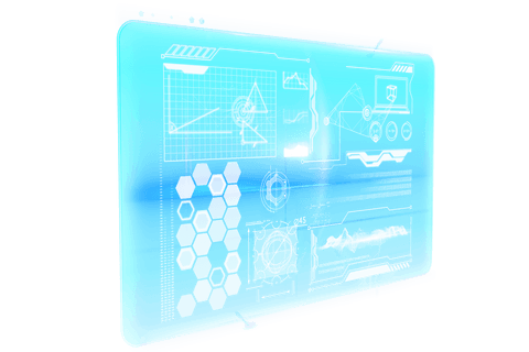 digital sci-fi interface on transparent background - Download Free Stock Videos Pikwizard.com