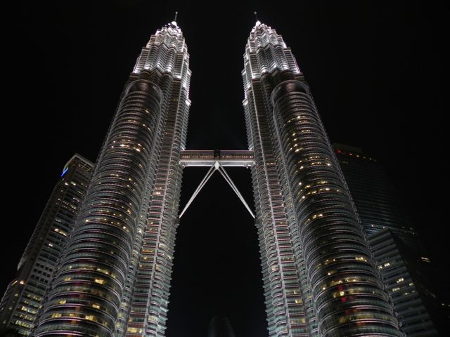 Petronas Tower during Nighttime - Download Free Stock Photos Pikwizard.com