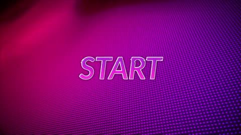 Retro Start Text on Dynamic Purple Dot Background