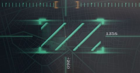 digital interface with map scanner and data indicators - Download Free Stock Images Pikwizard.com