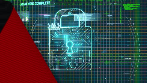 High-Tech Digital Security Lock Image