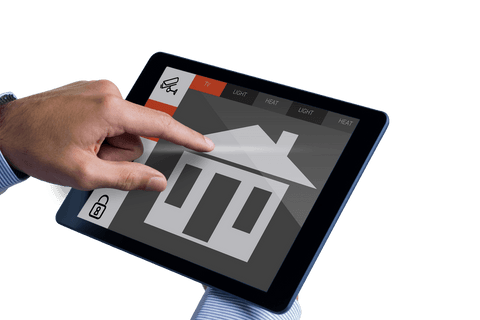 transparent touchscreen home management online update interface - Download Free Stock Videos Pikwizard.com