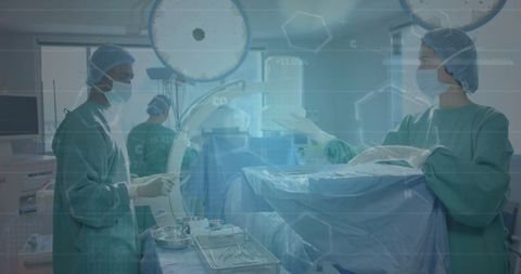 Diverse Surgeons Collaborating in High-Tech Operating Room - Download Free Stock Images Pikwizard.com
