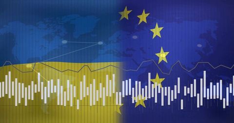 Ukrainian economy growth with eu partnership trends