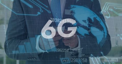6G Networking with Global Integration Concept - Download Free Stock Images Pikwizard.com