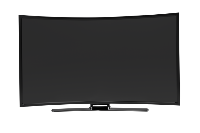 Transparent Background Curved TV Screen with Copy Space - Download Free Stock Videos Pikwizard.com