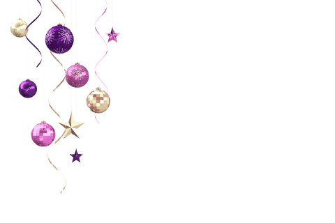 transparent hanging christmas ornaments with serpentine ribbons - Download Free Stock Videos Pikwizard.com