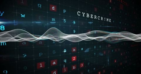 Digital Screen Displaying Cybercrime Concept - Download Free Stock Images Pikwizard.com
