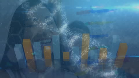 Abstract Visualization of Pandemic Data Over Digital Interface