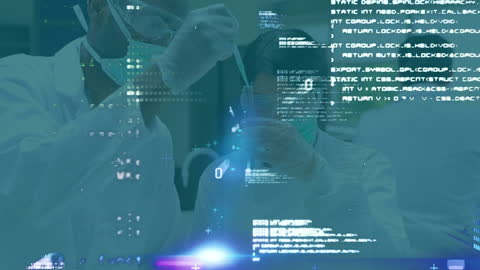 Scientists Analyzing Data in Laboratory Setting