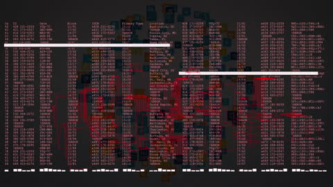 Abstract Data Streams and Digital Connectivity Illustration