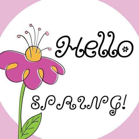 Vibrant Spring Flower Illustration for Seasonal Greetings - Download Free Stock Templates Pikwizard.com